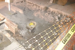 First day of demolition